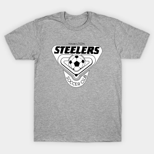 Defunct Hamilton Steelers Canadian Soccer League 1981 T-Shirt by LocalZonly